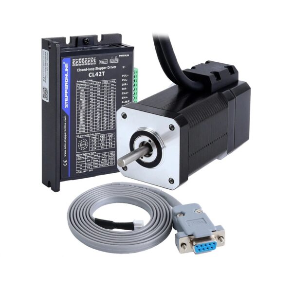 Sada Krokový Motor Nema 17 s Uzavřenou Smyčkou a Enkodérem 80Ncm 2A a Digitální Driver CL42T